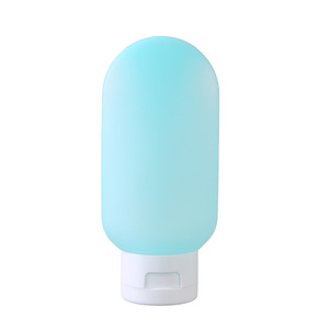 <b>Squeeze</b> Tube Lotion <b>Bottle</b> 60ml Travel Cosmetic Decanting Set Shampoo Body Wash Cute Silicone Empty <b>Bottle</b> - Product Image 5