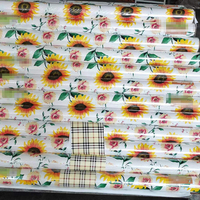 Nappes nappe rectangle imprimé fleurs nappe PVC laminé TNT PP non tissé tissu nappe protecteur