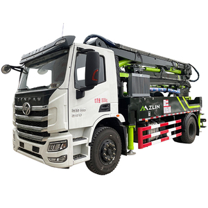 Pompe à béton montée sur camion Howo d'occasion 25m 30m 35m 38m 45m 50m – Pompe à béton à flèche - Product Image 1