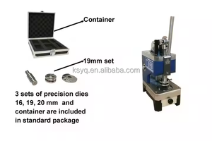 Coupeur de disque de précision avec la norme <span class=keywords><strong>16</strong></span>, 19, <span class=keywords><strong>20</strong></span> Dia. Matrice de découpe et 3 - 24mm en option-MSK-T-10 - Product Image 2