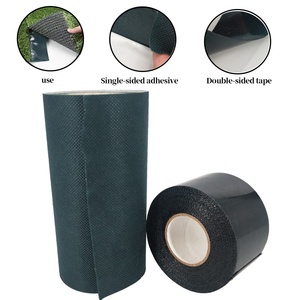 Cinta de costura de césped Artificial troquelada autoadhesiva de doble cara, alfombra de césped verde suave, cinta de unión y empalme para enmascarar - Product Image 2