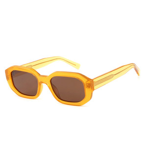2026 Fashion Jelly Color Polarized Polygon Sun Glasses UV400 Light Weight Acetate Frame <b>Square</b> <b>Sunglasses</b> for <b>Men</b> Women - Product Image 3