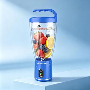 150W Portable Outdoor Car Blender, 1000ml Large Capacity, USB/Battery, 6 SUS304 Stainless Steel Blades, Low Noise Smoothie <b>Maker</b> - Product Image 5