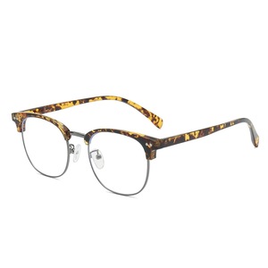 Montures de lunettes simples ovales à monture complète, anti-lumière bleue, unisexes, design léger - Product Image 1