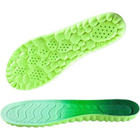 Semelles intérieures super douces en PU, confortables, anti-douleur, déodorantes, avec soutien de la voûte plantaire pour le sport et la course à pied, soin des pieds unisexe