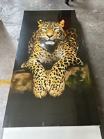Feuilles de PVC imprimées en 3D de 3 mm d'épaisseur pour l'art mural personnalisable dans le salon et la chambre
