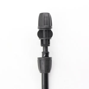 Conector de Bloqueo Capilar de 8-12 mm, Unión en T Recta para Tubería de Riego por Goteo, Plástico de Ingeniería Negro - Product Image 3