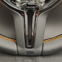 Volant de sport M en cuir perforé orange pour BMW F10 F11 F20 F22 F30 F31 F32 F33 F34 F35 F36 M3 F80 M4 F82 M2 F87 F90
