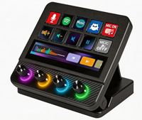 MiraBox N4 Pro OEM Creator Control Center avec écran LCD, barre tactile et boutons pour les marques d'équipements de création de contenu