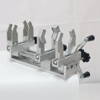 Machine à souder par fusion de prises portables, gabarit de suspension, 20-63 mm, tuyau en plastique PE/PP/PVDF/PB, soudage de tubes, 4 pinces
