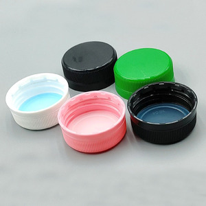 Food Grade Plastic Screw Cap 38mm <b>Tamper</b> Evident Screw Cap Juice Beverage Bottle Cap - Product Image 5
