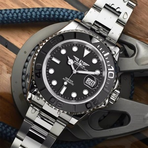 Montre mécanique pour homme PINDU DESIGN Water Ghost Yacht, 40 mm, acier inoxydable de luxe, verre saphir, automatique, 10 - Product Image 4