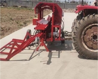 Máquina Procesadora de Leña Comercial de 30T, Procesador de Madera Hidráulico PTO, Máquina Cortadora de Árboles, Rajadora de Troncos