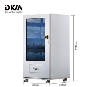 Dkm lớn Đầy Đủ 55 inch màn hình cảm ứng lạnh <span class=keywords><strong>Snack</strong></span> uống Máy bán hàng tự động với hệ thống thang máy thang máy và đầu đọc thẻ tín dụng - Product Image 6