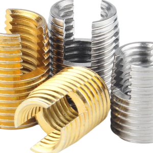 Paslanmaz çelik somun tarzı M3 M4 M5 dişli Metal kendini vurarak eklemek oluklu vida konu onarım ekle somun - Product Image 2