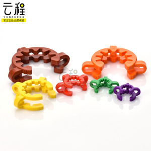 แคลมป์ห้องปฏิบัติการพลาสติกยี่ห้อ Yuncheng ขนาด 10 14 19 24 29 34 40 45 มม. สำหรับข้อต่อหลอดทดลองและขวดรูปกรวย - Product Image 2
