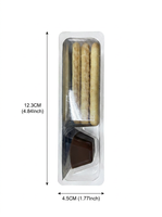 Pack Économique OEM&ODM : Biscuits à Tremper au Chocolat Sucré avec Bâtonnets de Biscuits Croustillants