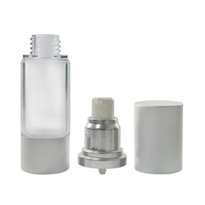 15ml 30ml 50ml 80ml 100ml Silver Gold Aluminum Cosmetic <strong>Spray</strong> Airless Dispenser Pump <strong>Frosted</strong> Plastic Bottle Wholesales - Product Image 3
