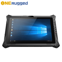 Tableta Robusta ONERugged I10A, PC Industrial con Windows 11 de 10 Pulgadas, Resistente al Agua IP65, 4G/BT/WiFi/GPS, Escáner de Código de Barras, RJ45, RS232