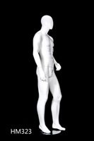 Mannequin Homme Corps Entier Tendance pour Vitrine, Présentoir de Showroom et Accessoires de Magasin de Vêtements en Matériau FRP