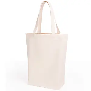 Lily Queen Natural Canvas Tote Bag DIY for Crafting and Decorating Reusable Grocery Washable Bag Shopping bag