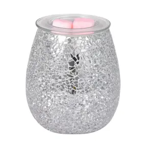 Best Selling Custom Handmade Mosaic Electric Wax Burner Scented Oil Melter for Indoor Home Use Wax Melt Warmers