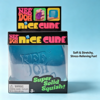 Offre Spéciale : Masseur pour le plaisir - Needoh Squishy Nice Cube Super Solide Bleu (1 pièce/boîte)