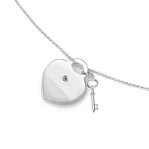 <strong>High</strong>-<strong>End</strong> Women's Charm Necklace with Heart-Shaped Pendant Trendy Link Chain <strong>Jewelry</strong> for Parties Gifts Anniversaries - Product Image 1
