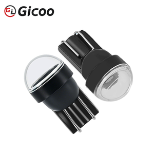 Ampoule LED Gicoo T10 W5W 2W 1000 Lumens 6000K avec lentille convexe 12V pour feux de position latéraux de voiture, feux de lecture, feux de plaque d'immatriculation, feux de signalisation, lampe de remplacement - Product Image 2