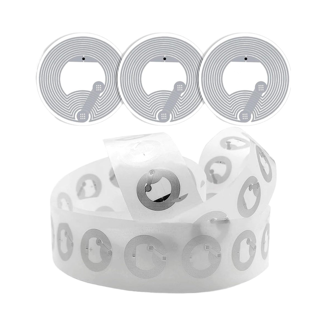 13.56mhz NFC Tags for Ntag 215 NFC Coin Cards White Stickers Compatible TagMo Amiibo NFC Enabled Mobile Phones Devices