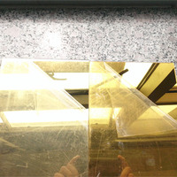 Feuilles de miroir en plastique acrylique doré 48x96 2mm 3mm pour la décoration de la maison