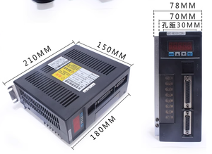 bibo 60ST-M00630 AC 200W Motor <b>Driver</b> AASD-10A 0.637N.M 2 Single Phase 3000RPM Motor <b>Set</b> - Product Image 3