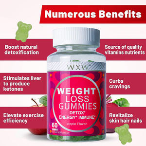 Haute Qualité Minceur Perte De Poids Gommes Immunitaire Supprt Perte De Poids Puissance Soutien Minceur Gummy - Product Image 2