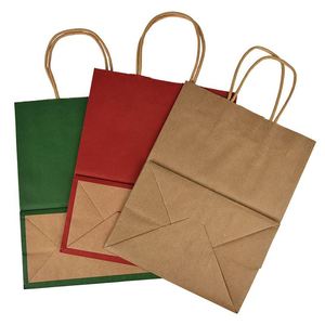 En 2024, la Fábrica Ofrece Bolsas de Papel Kraft Reutilizables con Logotipos Personalizados, Ecológicas, Duraderas y Perfectas para Empacar - Product Image 4