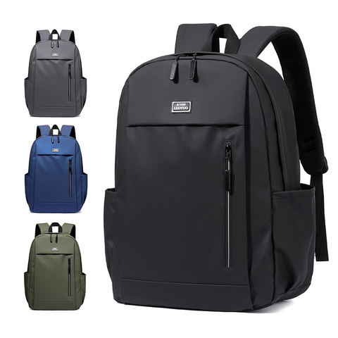 Custom Logo Men Business Laptop Backpack 15 Inch Waterproof Anti-Theft Computer Bag College Students School Bags