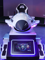 Simulador de Vuelo VR para Interiores, Máquina de Juego de Realidad Virtual, Construcción Metálica, Blanco, para Aeropuertos y Centros Comerciales, Simulación de Vuelo en Avión