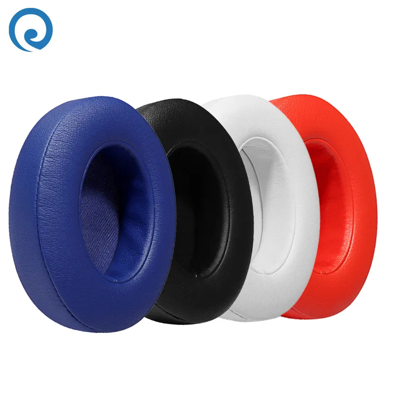 Wholesale Leather Thicken Sponge replacement Earpads Ear Cushion Cover Earmuff Ear pad for Studio 2 3 2.0 3.0 Headset