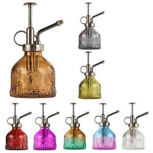 230ml bouteille de pulvérisation d'eau Vintage Style citrouille décoratif verre plante atomiseur arrosoir Pot plante brumisateur avec pompe supérieure - Product Image 6