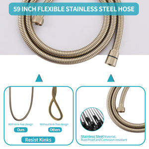 Accessoires de carrelage de salle de bain, Ensemble lavabo et <span class=keywords><strong>douche</strong></span>, Siège de toilette en céramique, Robinet de cuisine, Caméra espion intégrée, Panneau de lavabo, Mitigeur de baignoire - Product Image 4