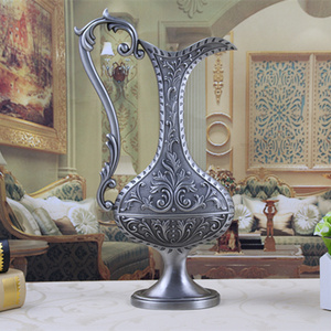 A buon mercato all'ingrosso classico fiore mobili decorazione per la casa ufficio Mini vaso moderno <span class=keywords><strong>vasi</strong></span> in metallo vaso di fiori - Product Image 3