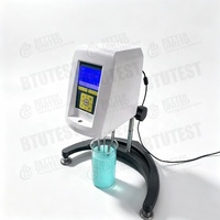 Viscosimètre numérique rotatif DV2 320M CP, rhéomètre de laboratoire avec écran LCD, moteur pas à pas importé et fonction de balayage automatique pour fluides newtoniens