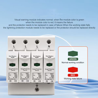 Parafoudre domestique BAIWEI AC SPD 3P+N 20-40kA 275/385/420VAC, dispositif de protection contre les surtensions basse tension OB0