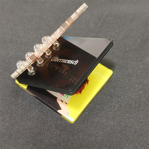 Album photo musical programmable personnalisable avec couverture imprimée, livre en acrylique NFC, 3 pages imprimées, mini-étiquette étanche NTAG213 - Product Image 2