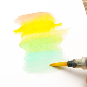 Ensemble de peinture à l'<span class=keywords><strong>aquarelle</strong></span> solide métallisée non toxique Artecho de 72 couleurs pour papier, toile, verre avec pinceau inclus - Product Image 6