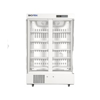 Réfrigérateur de laboratoire à double porte SCITEK 656/1006/1500L NTC, dégivrage automatique, affichage numérique, microprocesseur, refroidissement par air forcé