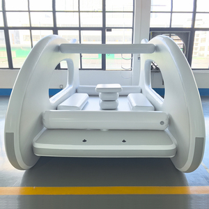 Lujoso catamarán inflable eléctrico de barco flotante de ocio para pesca y catamarán de deportes acuáticos - Product Image 5