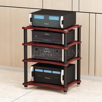 LTZ-03 Soporte para Altavoz de Audio HiFi, Reproductor de CD, Amplificador, Preamplificador, Decodificador, Estante, Trípode, Base con Amortiguador de Impactos