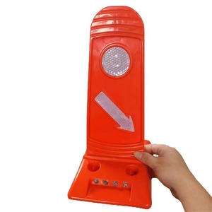 <span class=keywords><strong>Señal</strong></span> de guía de carretera Separadores de carreteras Marcado TPU Flexible Reflectante Seguridad del tráfico Advertencia Delineador Panel Guía Divisor - Product Image 3