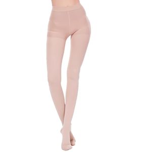 Collants de compression transparents sans couture de haute qualité OEM pour femmes, taille unique, bas/collants pour varices, longueur cuisse - Product Image 6