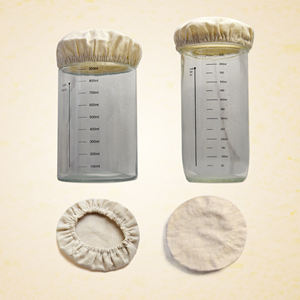 Rivestimento <span class=keywords><strong>in</strong></span> Tessuto per <span class=keywords><strong>Cestino</strong></span> di Lievitazione del Pane, Copertura <span class=keywords><strong>in</strong></span> Tessuto per <span class=keywords><strong>Cestino</strong></span> o Barattolo, Copertura Riutilizzabile <span class=keywords><strong>in</strong></span> Tessuto per Ciotola del Pane per Lievitazione del Pane a Lievitazione Naturale - Product Image 6